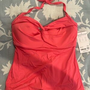 Athleta Hampton Bra cup tankini 34 D/DD